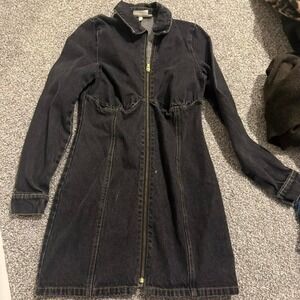denim dress